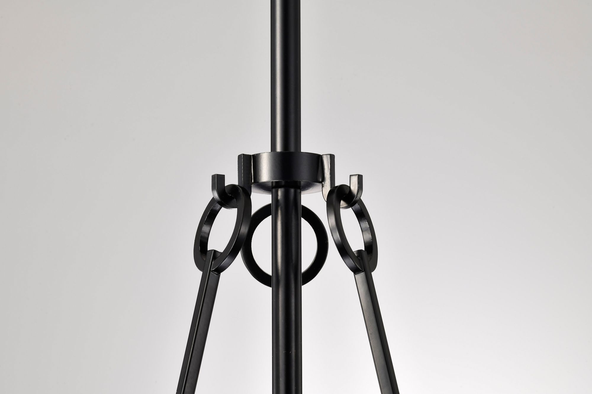 Nuvo Valentine 8" Wide Black Small Pendant