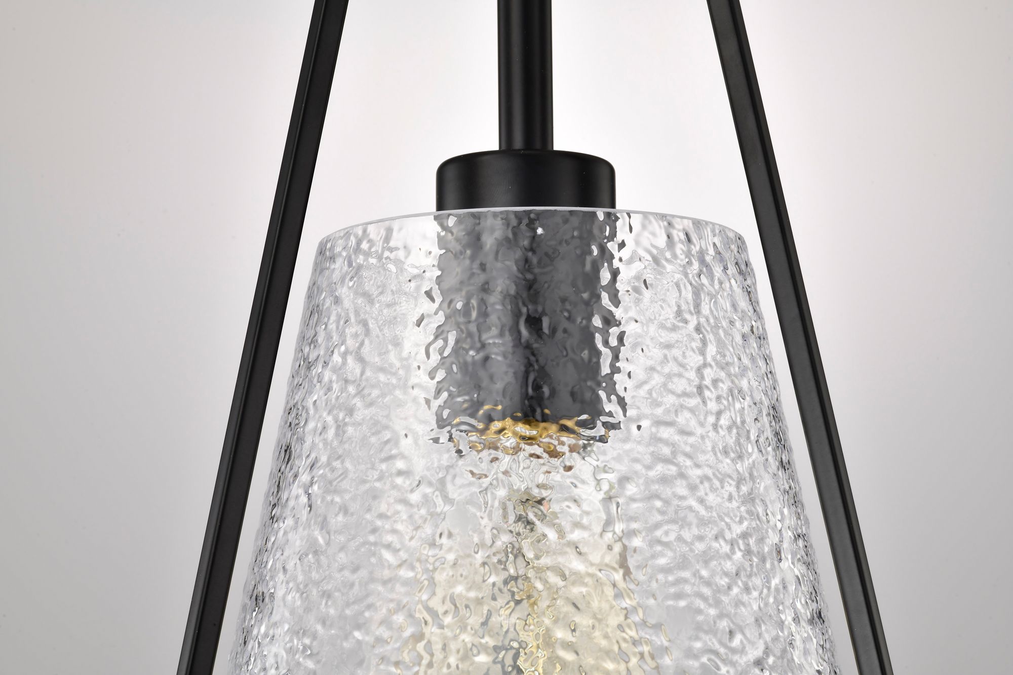 Nuvo Valentine 8" Wide Black Small Pendant