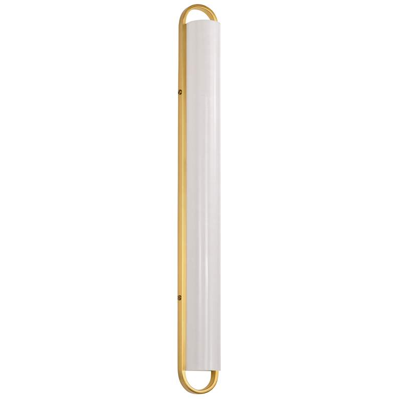 Image 1 Nuvo Velano 36" Brushed Brass LED Vanity