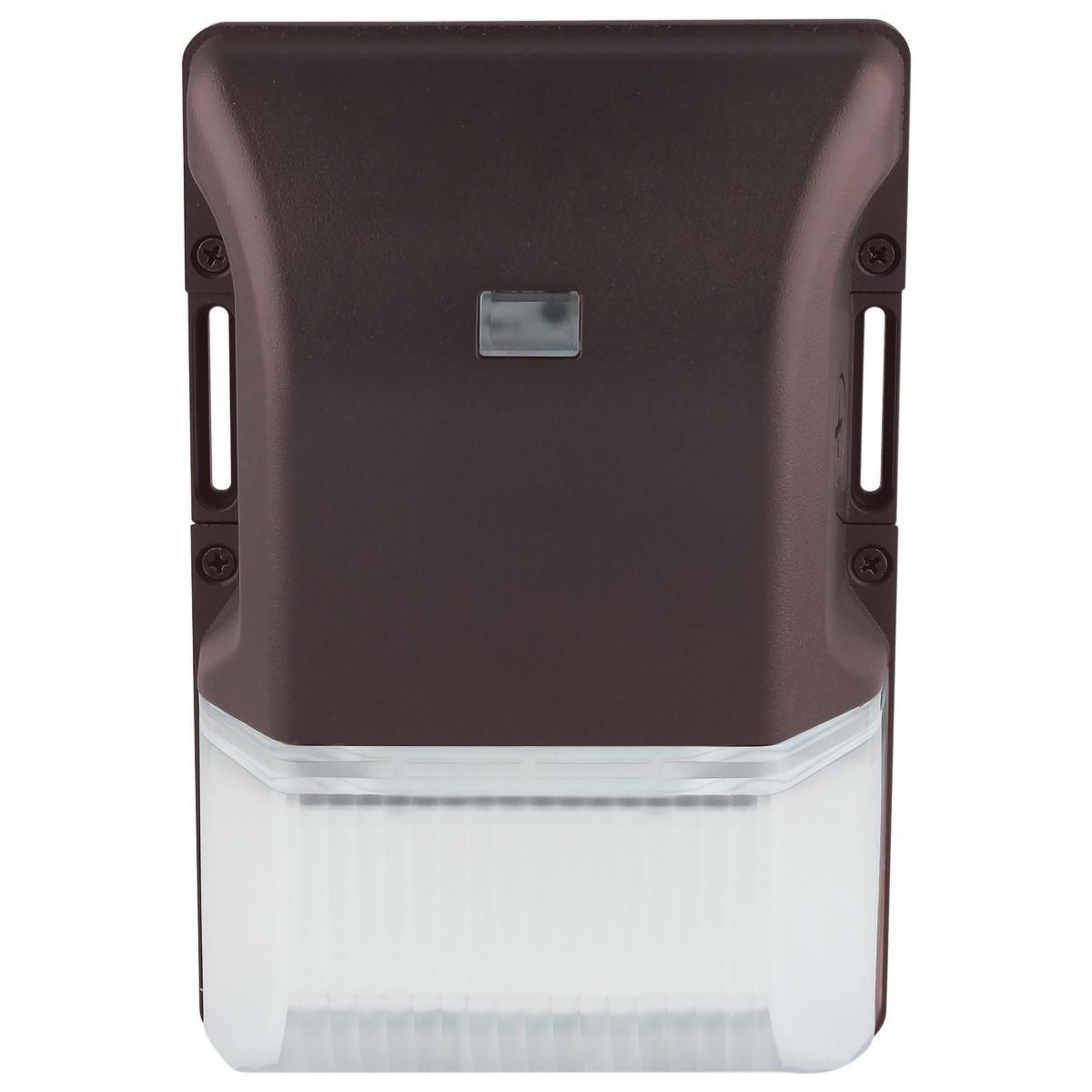 Image 2 Nuvo Wall Pack 8 1/2" High Bronze Finish Outdoor LED Wall Light more views