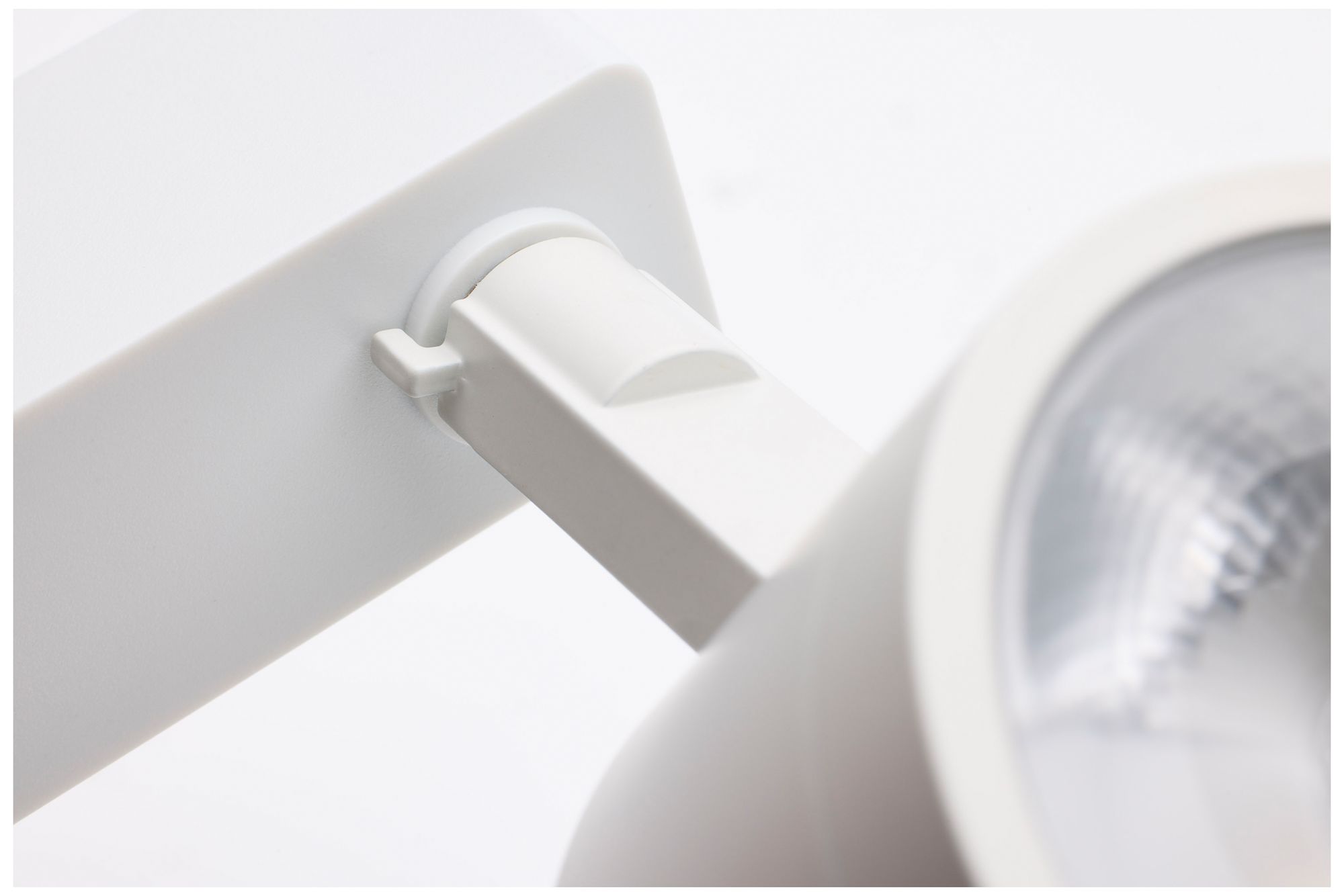 Nuvo White 12 Watt LED Smart Track Head - Round Shape - H-Style