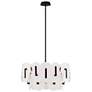 1_Nuvola 24" LED Chandelier Black