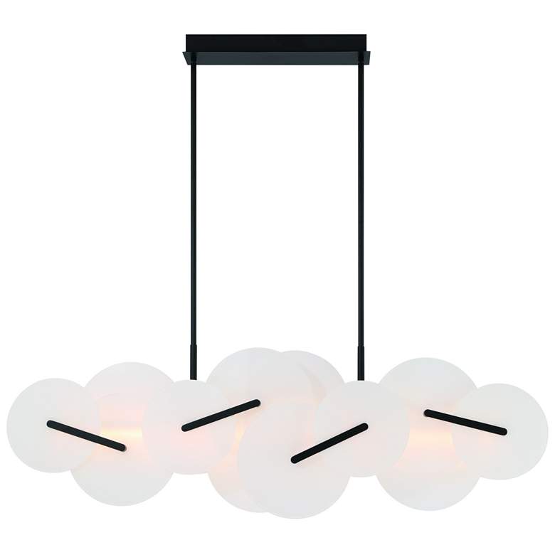 Image 1 Nuvola 56" LED Chandelier Black