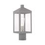4_Nyack 1 Light Nordic Gray Outdoor Post Top Lantern more views