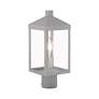 6_Nyack 1 Light Nordic Gray Outdoor Post Top Lantern more views