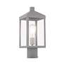 7_Nyack 1 Light Nordic Gray Outdoor Post Top Lantern more views
