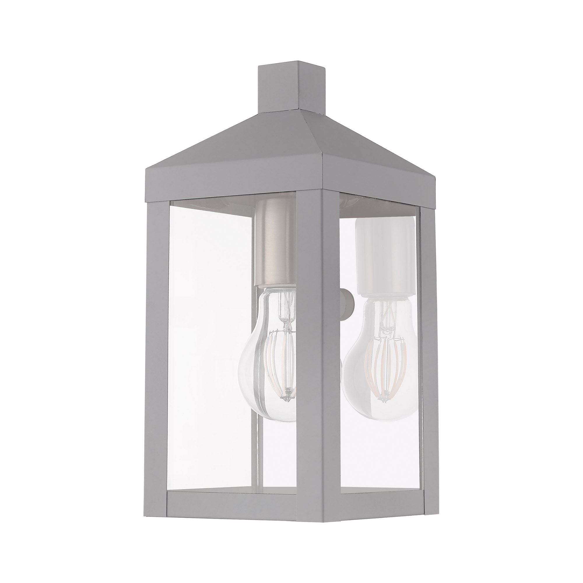 Image 4 Nyack 1 Light Nordic Gray Outdoor Wall Lantern more views