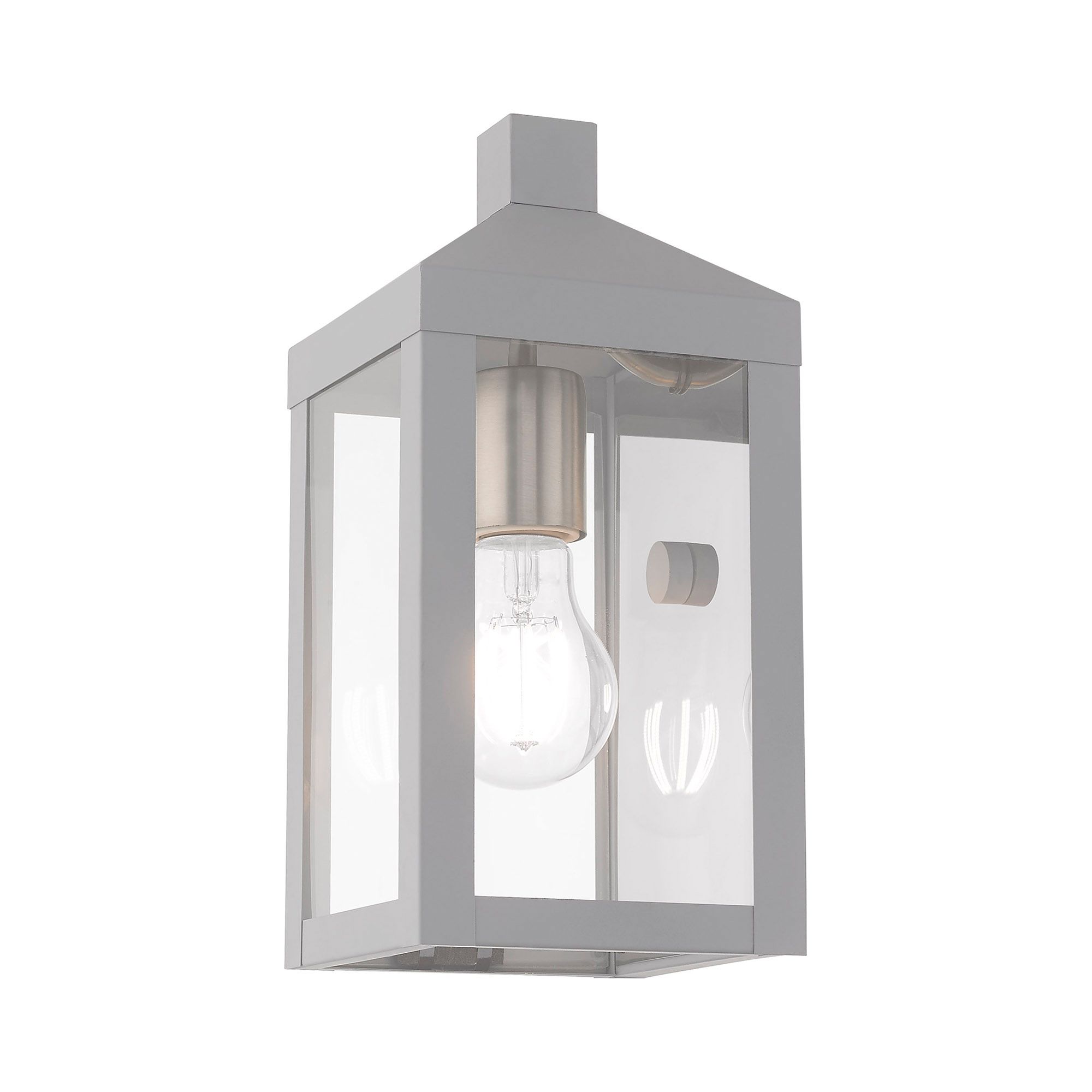 Nyack 1 Light Nordic Gray Outdoor Wall Lantern