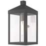 2_Nyack 1 Light Scandinavian Gray Outdoor Wall Lantern