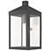 Nyack 1 Light Scandinavian Gray Outdoor Wall Lantern