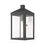 3_Nyack 1 Light Scandinavian Gray Outdoor Wall Lantern more views