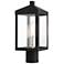 Nyack 15 1/4" High Black Outdoor Post Light