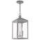 Nyack 18 1/2" High Nordic Gray 3-Light Outdoor Hanging Light