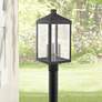 Nyack 19 1/2"H Scandinavian Gray Outdoor Lantern Post Light