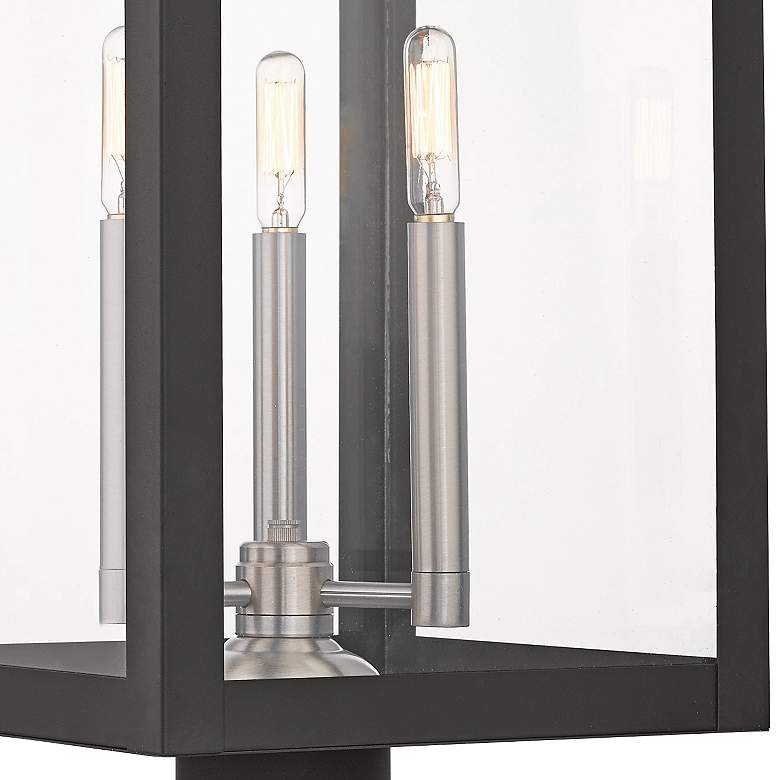 Image 3 Nyack 24" High Black Outdoor Post Light more views