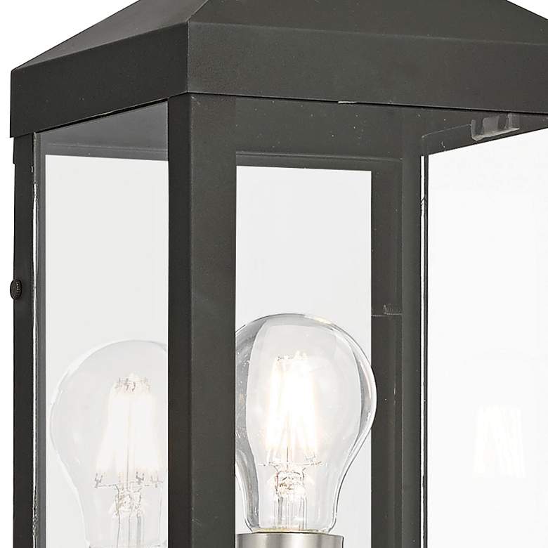 Image 2 Nyack 24" High Black Outdoor Wall Light more views