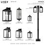 3_Nyack 5 Light Black Outdoor Wall Lantern more views