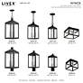 4_Nyack 5 Light Black Outdoor Wall Lantern more views