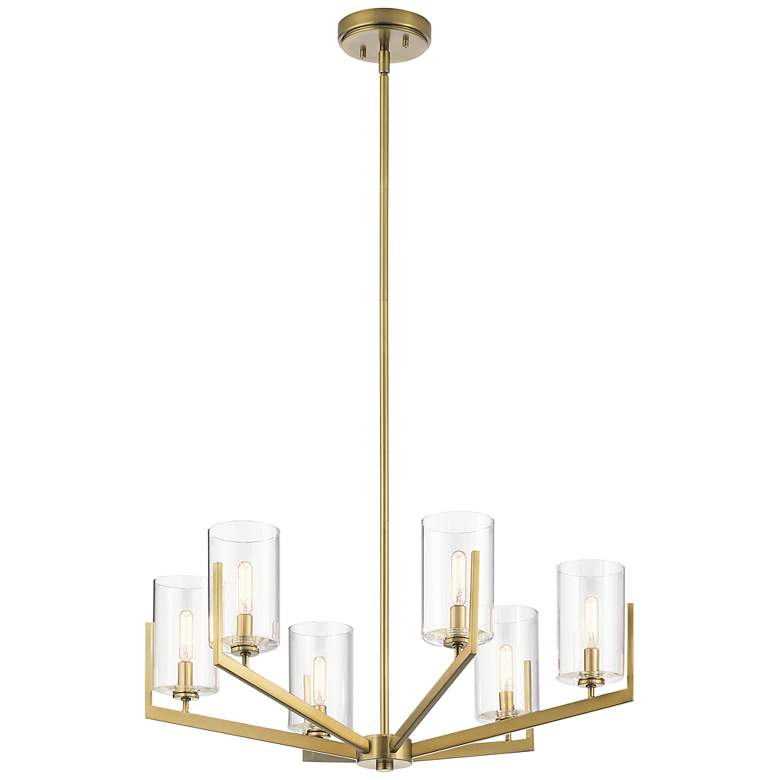 Image 2 Nye 15" Chandelier Brass