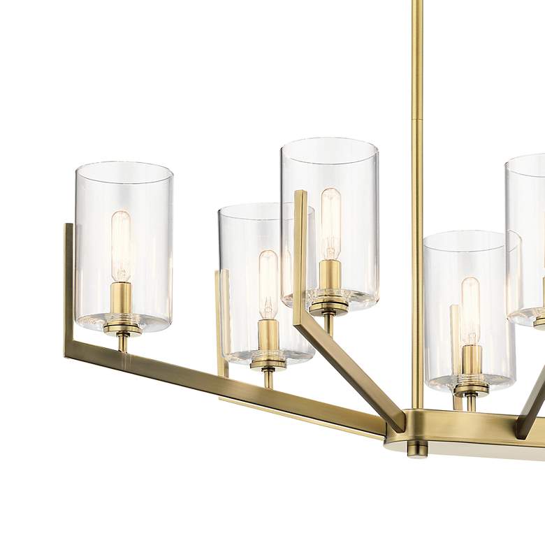 Image 4 Nye 8 Lt Chandelier Brass more views
