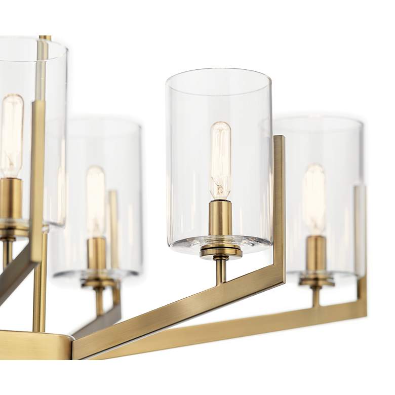Image 5 Nye 8 Lt Chandelier Brass more views