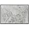 Nyla Tropical Leaves II 48" Wide Framed Canvas Wall Art