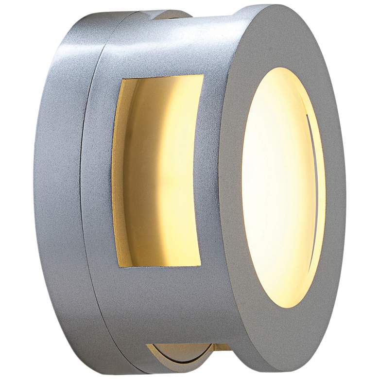 Image 1 Nymph 6 1/2" High Satin LED Outdoor Wall Light