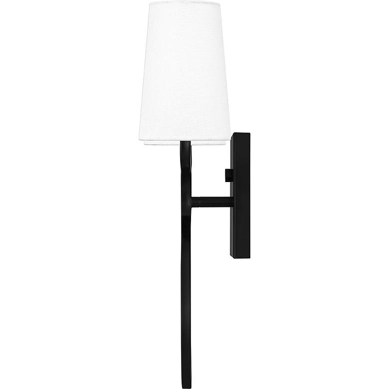 Image 3 O'Hare 2-Light Matte Black Wall Sconce more views