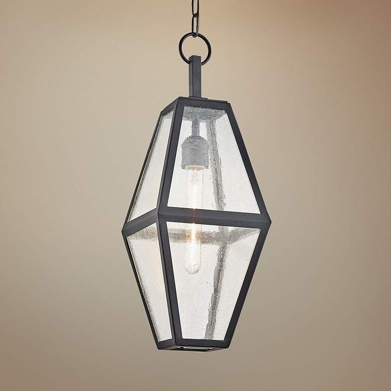 Image 1 Oak Knoll 22 1/2" High Vintage Bronze Outdoor Hanging Light