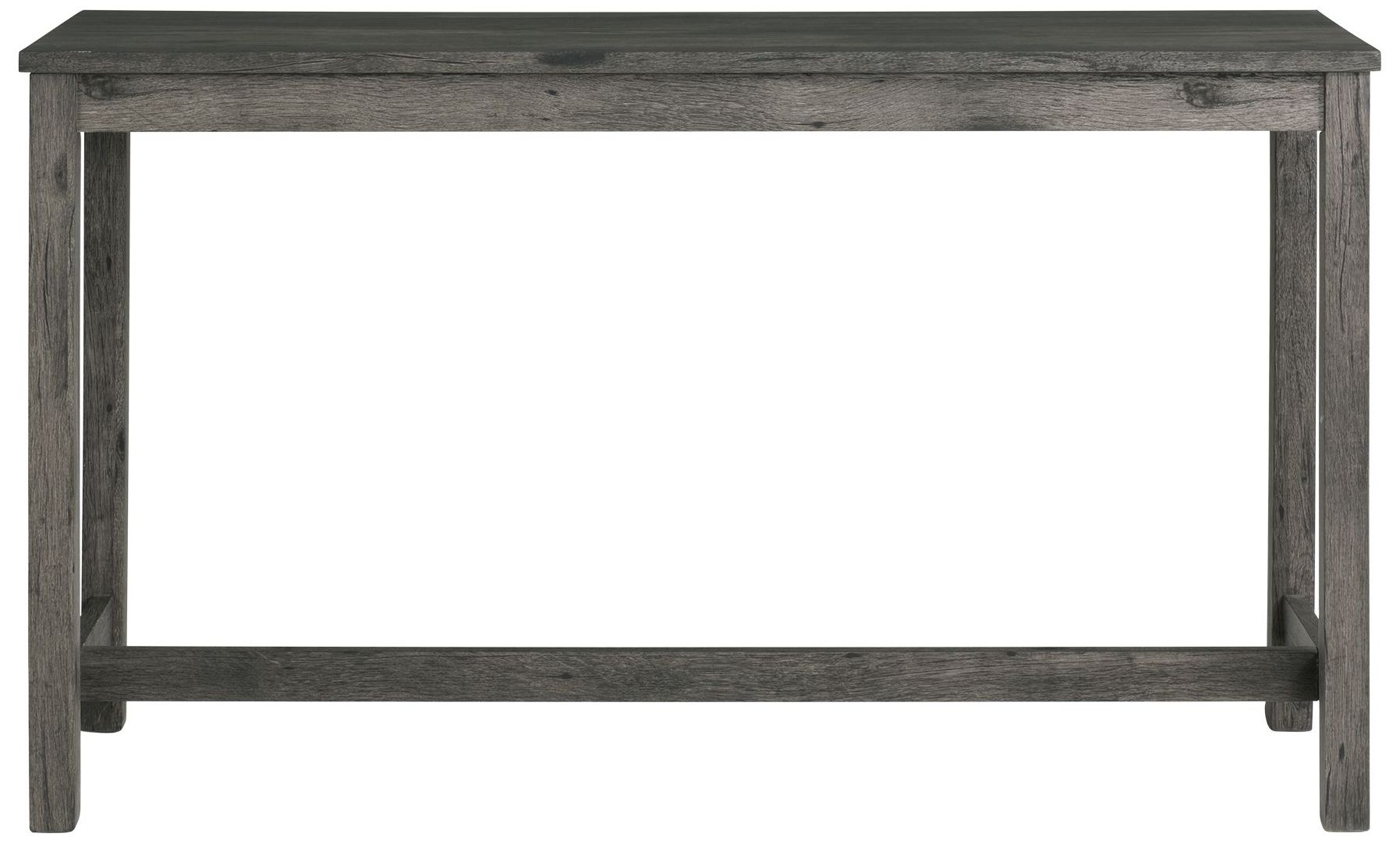 Oak Lawn Dark Gray 4-Piece Table and Stool Set w/ USB Ports