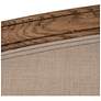 4_Oak & Linen Arch King Size Headboard, Natural more views