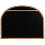 5_Oak & Linen Arch King Size Headboard, Natural more views