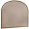 Oak & Linen Arch Queen Size Headboard, Natural
