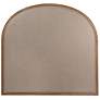 2_Oak & Linen Arch Queen Size Headboard, Natural more views