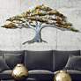 Oak Tree 50" Wide Indoor - Outdoor Handmade Metal Wall Art