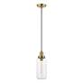 Thumbnail3 of Oakhurst 1 Light Antique Brass Mini Pendant more views