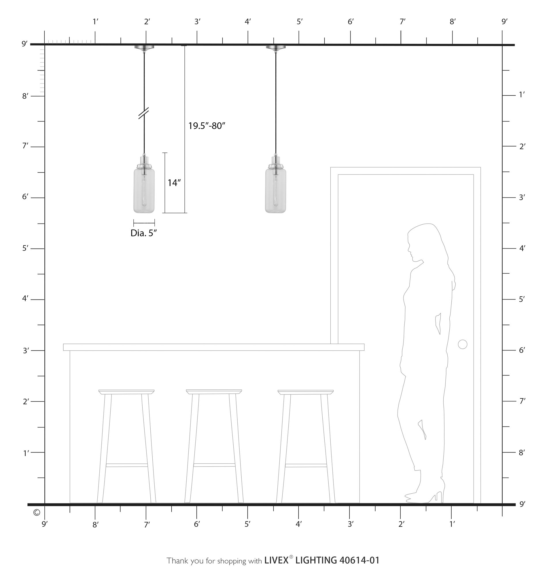Oakhurst 1 Light Antique Brass Mini Pendant
