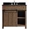 Oakland 36" Wide Classic Nutmeg 1-Door Single Sink Vanity