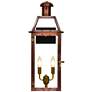 Oakley 21 1/2" High Antique Copper 2-Light Outdoor Wall Light