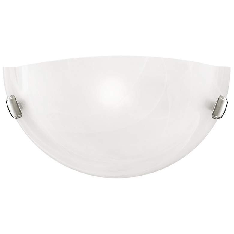 Image 7 Oasis 12-in W 1-Light Brushed Nickel Pocket Wall Sconce more views