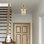 7_Oasis 3 Light Polished Brass Ceiling Mount more views