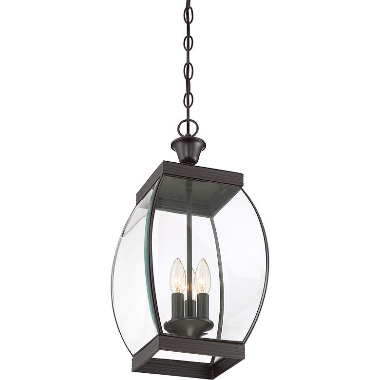 Image 3 Oasis 3-Lt Medici Bronze Mini Pendant more views