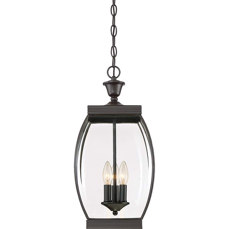 Image 5 Oasis 3-Lt Medici Bronze Mini Pendant more views