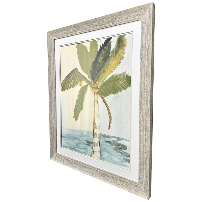 Image 2 Oasis Palm II 30"W x 36"H Framed Art more views
