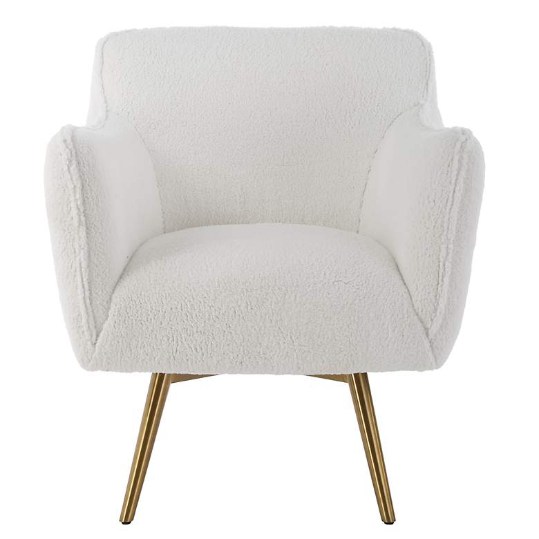 Image 2 Oasis White Swivel Chair