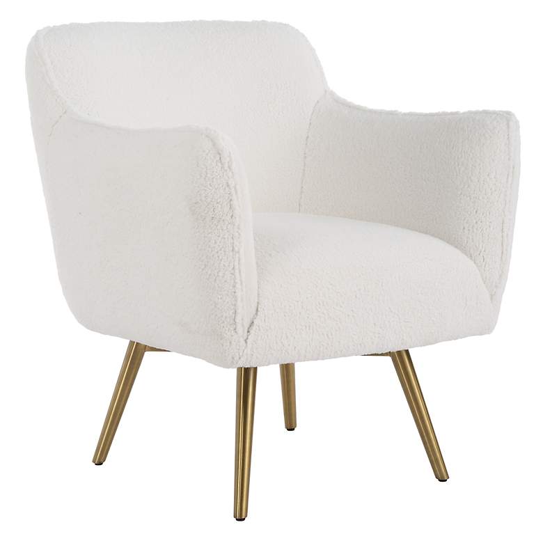 Image 4 Oasis White Swivel Chair more views