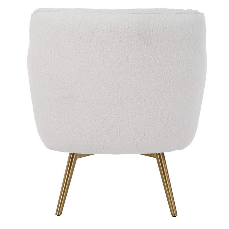 Image 7 Oasis White Swivel Chair more views