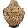 Oasy 16 1/2"H Natural Beige Warm Brown Decorative Vase