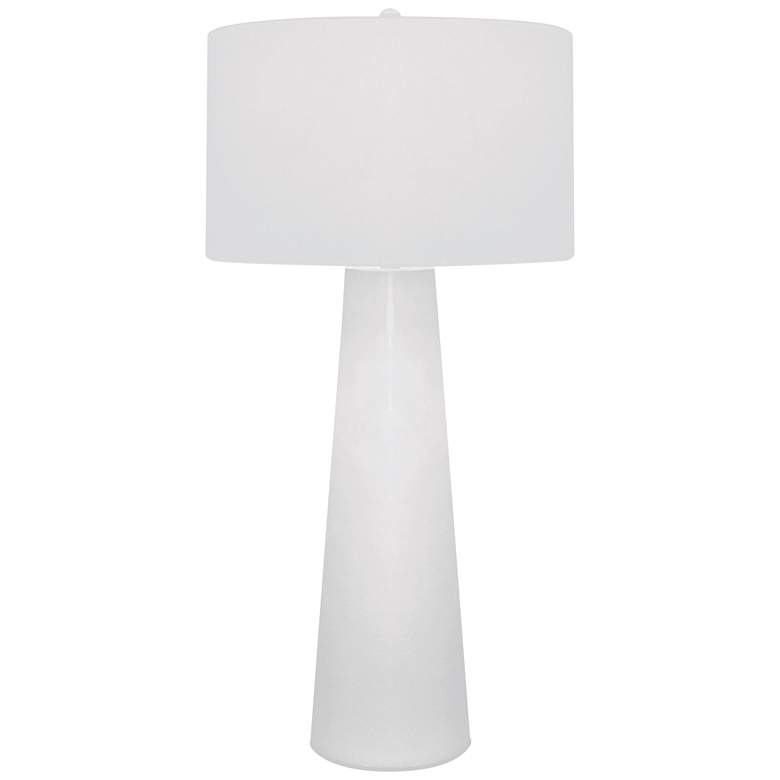 Image 1 Obelisk 36 inch High 1-Light Table Lamp - White