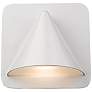 1_Obelisk 6 1/4" High White LED Outdoor Wall Light